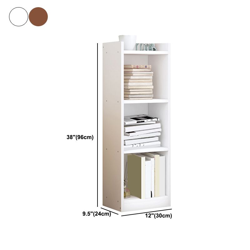 Engineer Wooden Bookcase Modern Home Living Room Corner Bookshelf