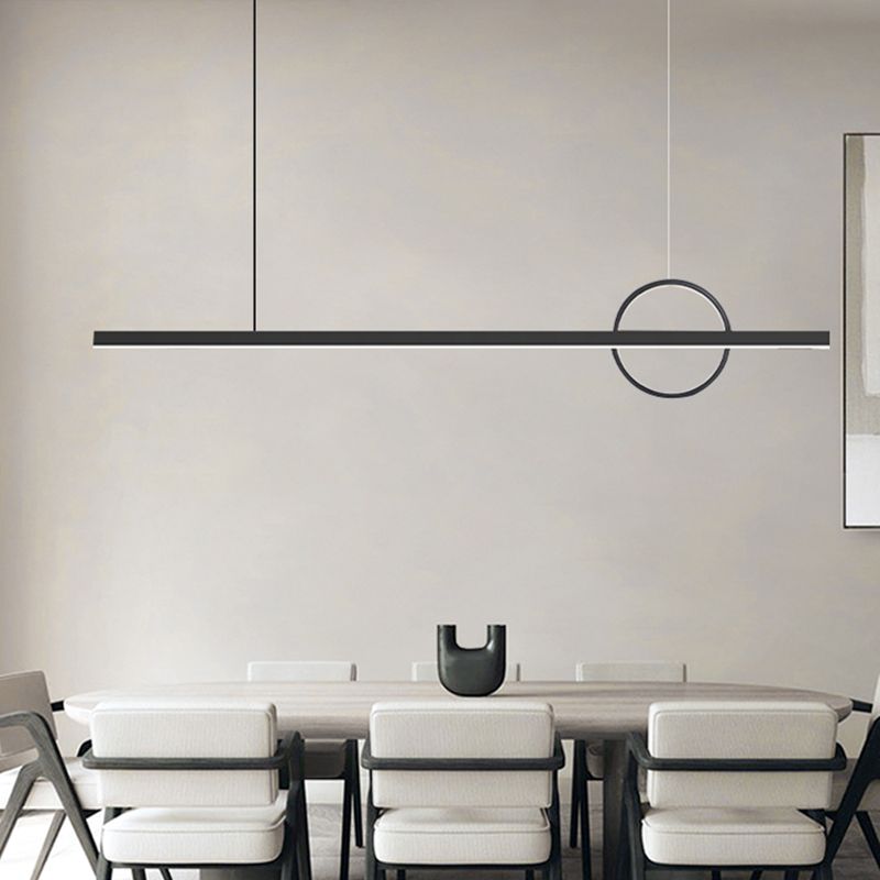 Modern Style Pendant Lighting Fixtures Black Island Lighting Ideas for Kitchen