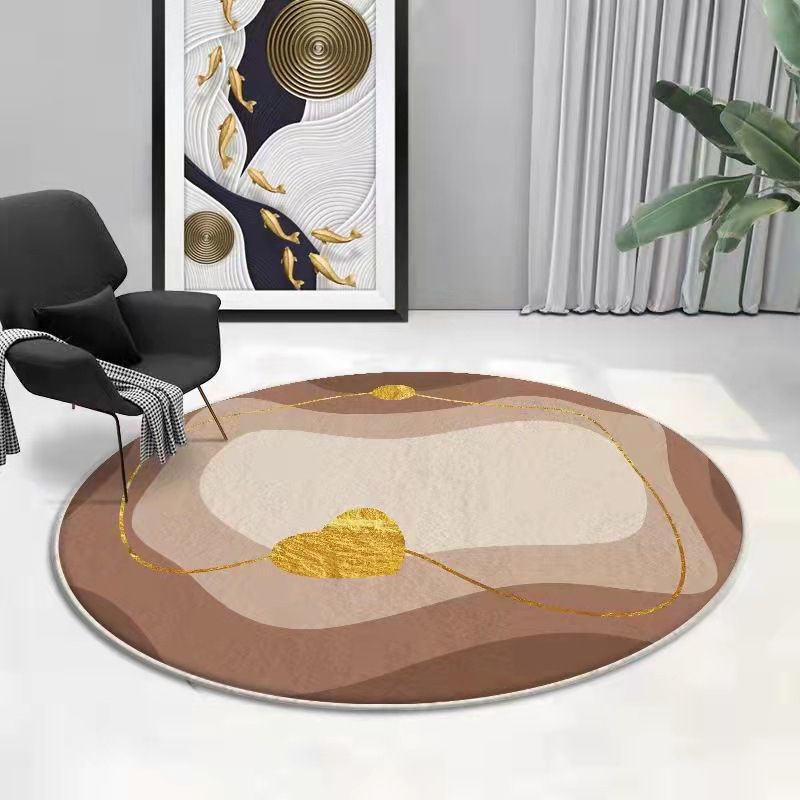 Zwart gradiënt helling tapijt polyester modern tapijt wasbaar tapijt voor woonkamer