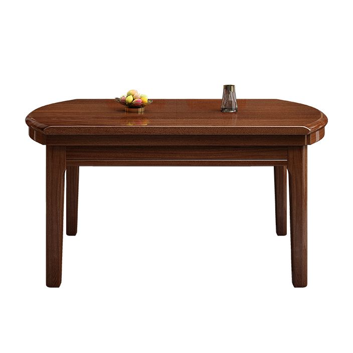 Dining Room Traditional Dinner Table Walnut Round Dining Table