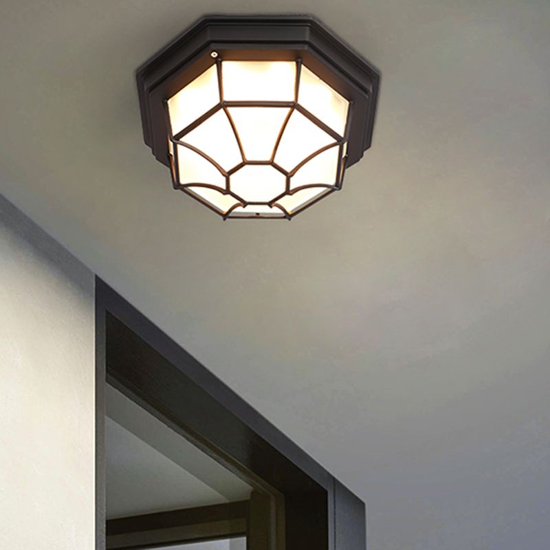 Moderne eenvoudige LED-plafondlamparmatuur Waterdichte inbouwplafondlamp