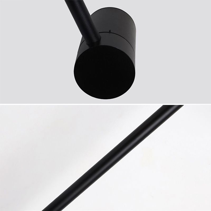 Lineaire wandkandelverlichting Moderne wandverlichting Wandmakerij metaal 1 lichte sconce lichten