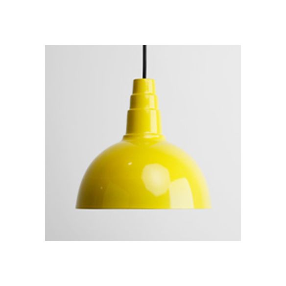 Nordic Style Bowl Hanging Light with Adjustable 1 Light Metal Hanging Light for Office Study Room