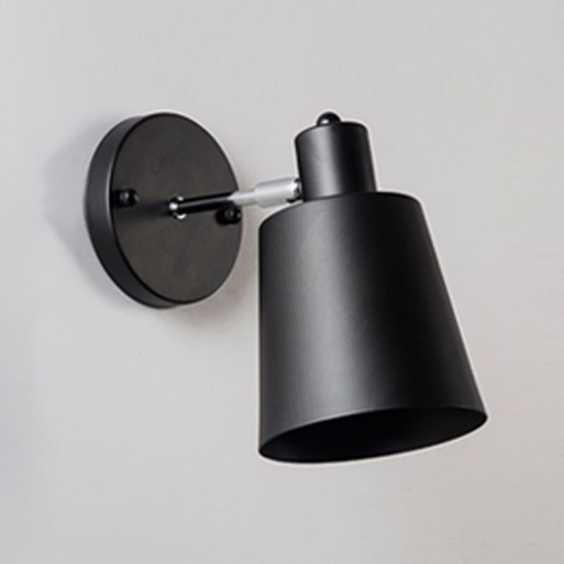 Contemporary Metal Wall Sconce Simple Wall Light Fixture for Bedroom
