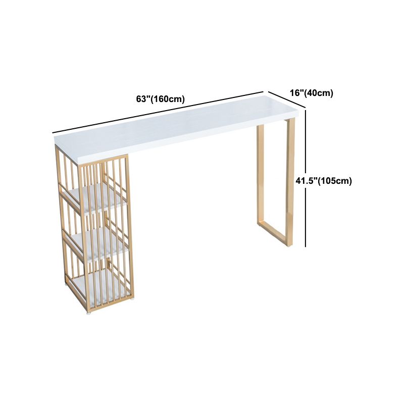 1/3/4 Pieces Glam Bar Set Home Matte Finish Iron Bar Stool and Table Set
