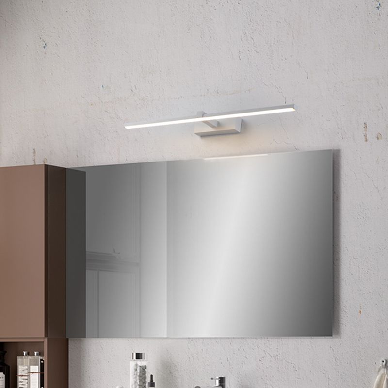 Lampada sconde in metallo moderno a parete a 1 luci per il bagno