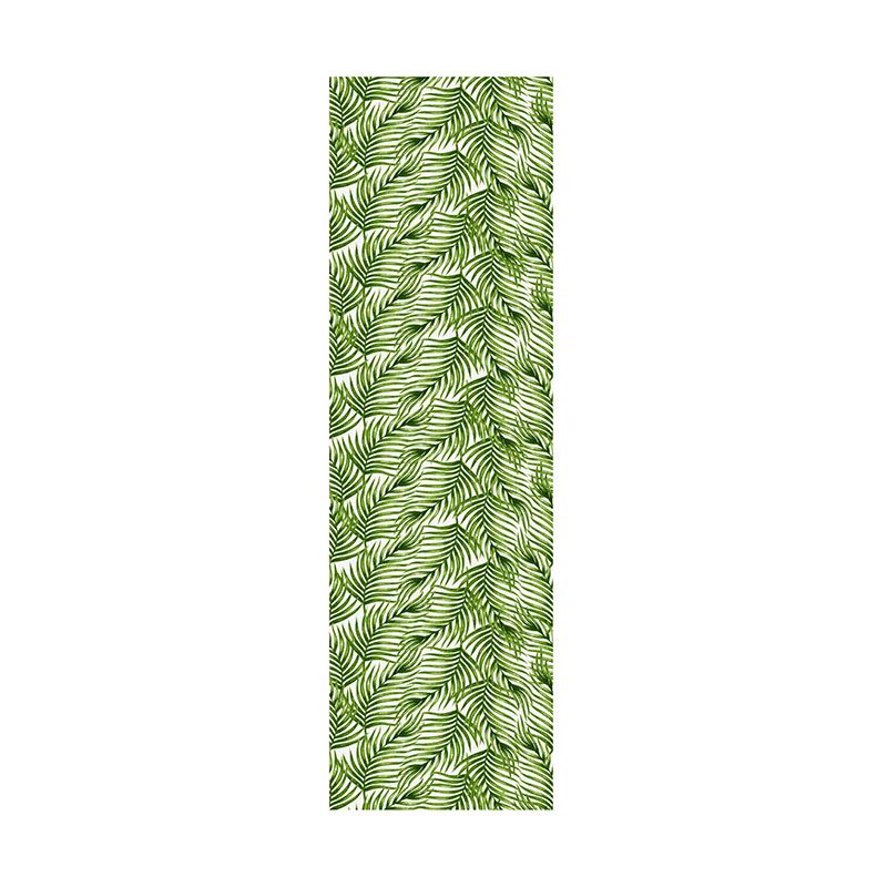Fresh Palm Leaves Wallpaper Roll for Living Room Decoration, Green, 29.1 sq ft., Peel and Stick