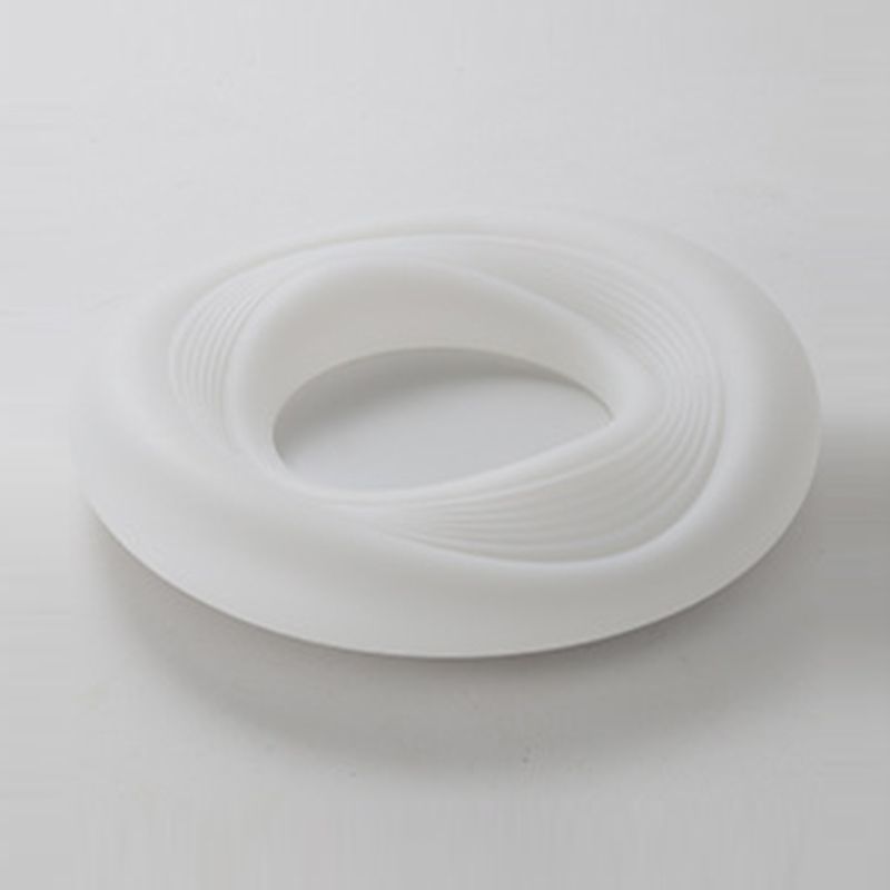 Modern LED Flush Round in White Iron and Acrylic Ceiling Flush Lighting