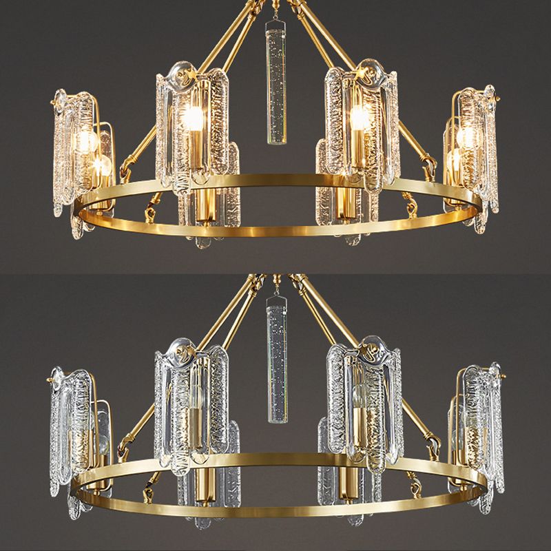 Contemporary Copper Ceiling Pendant Light Metal Hanging Pendant Light for Living Room