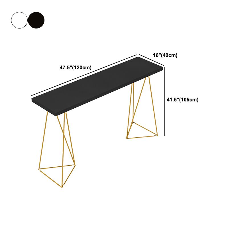 Metal Frame Glam Pub Table Set with Wood Top 1/2/3 Pieces Matte Finish Bar Set for Home