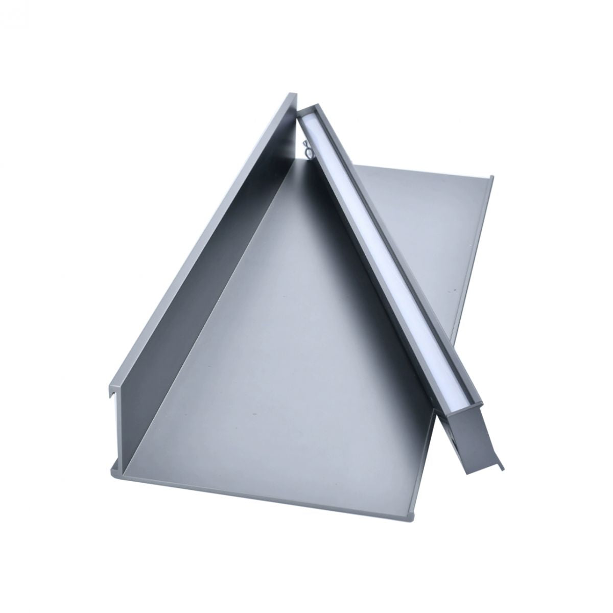 1 Shelf Metal Bookshelf Modern Floating Wall Mounted Bookcase