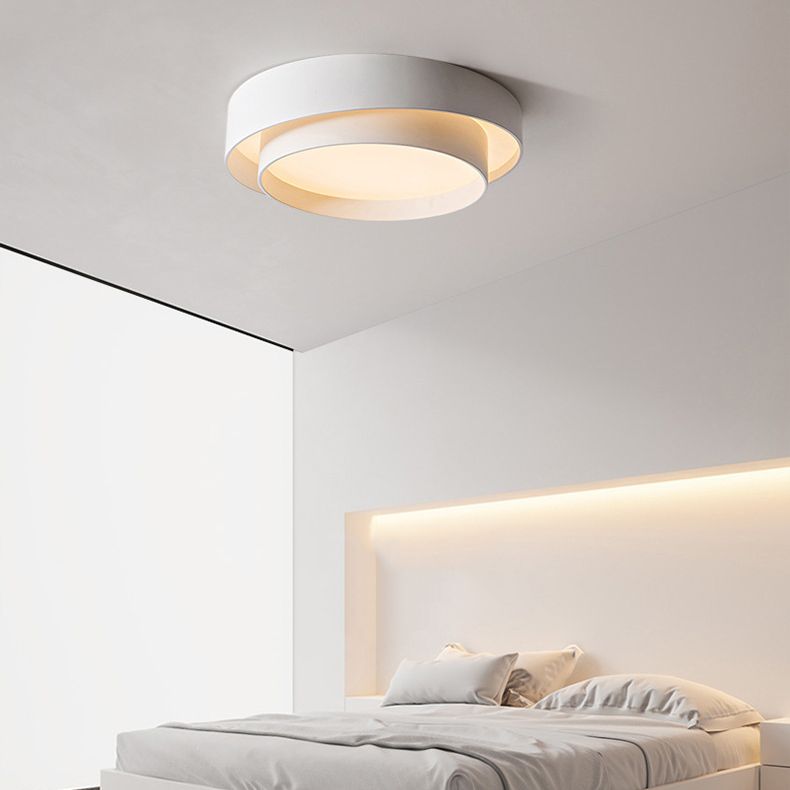 Ronde inbouwlamp van acryl, moderne eenvoud, inbouwspot voor slaapkamer