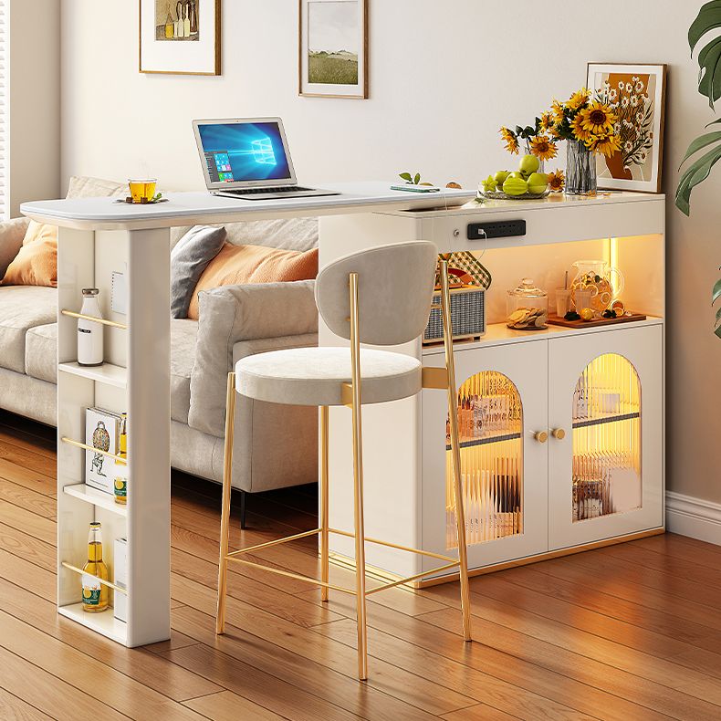 1/2/3 Pieces Modern Sintered Stone Top Multi Purpose Dining Set for Home