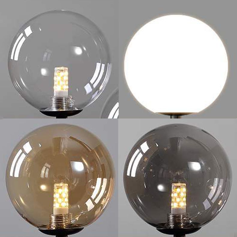 Contemporary Kitchen Pendant Lights with Glass Shade for Sitting Room Dining Room