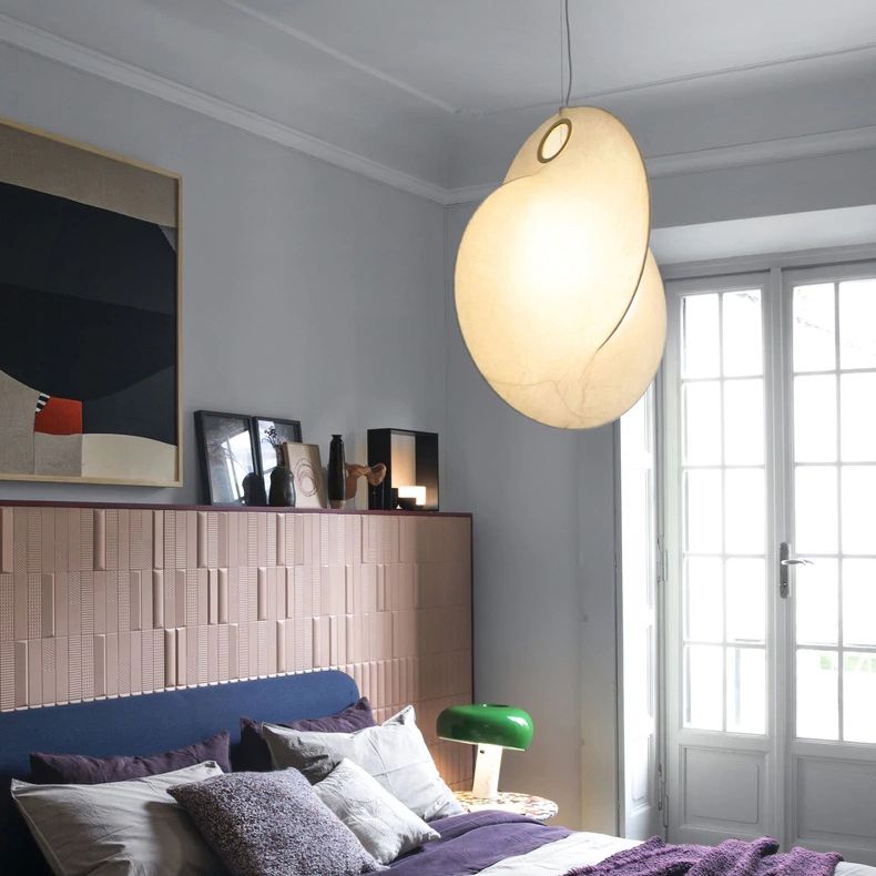 LUXE LUXE LUXE LUXE PENDANT SIGNER LUMINE WRRIGHE FER LAMPE PROSIBLE INDOOR AVEC SILK OBRE