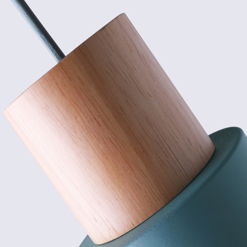 Costrero de techo Ligera de metal nórdico colgante de colgante de colgante