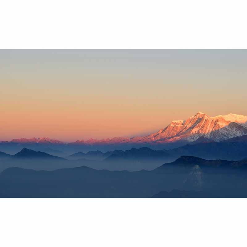 Environmental Wall Mural Wallpaper Mountain Range Bedroom Wall Mural