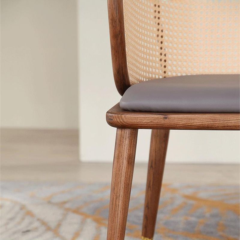 Windsor Back Arm Chair Contemporary Solid Wood Dining Chairs