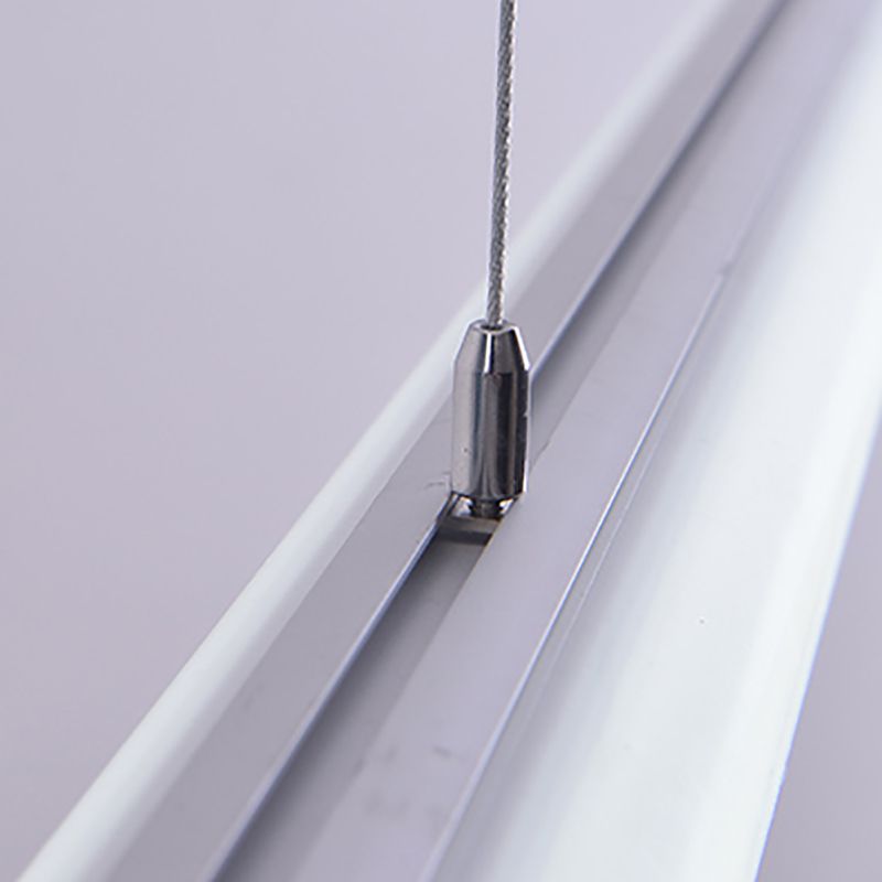 Aluminio Island Lightsides de lámpara de colgante de restaurante LED de cilindro de 1 cilindro de 1 luces