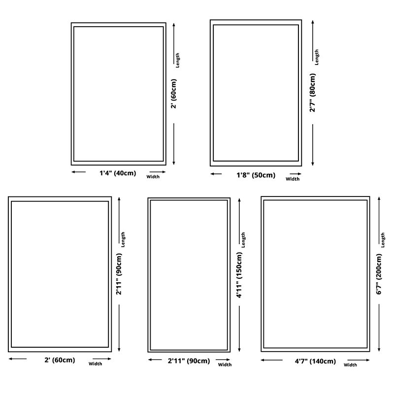 Individuality Triangle Printed Indoor Rug Trendy Contemporary Area Rug Polyester Stain Resistant Carpet for Home Decor