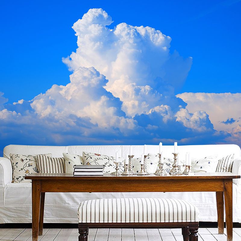 Sky and Clounds Mural Home Decorations for Living Room Bedroom, Made to Measure