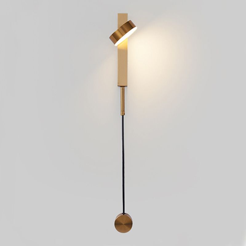 Moderner Stil Geometrischer Wandleuchten Beleuchtung Metall 1 Leichte LED -Wandmontagelampe