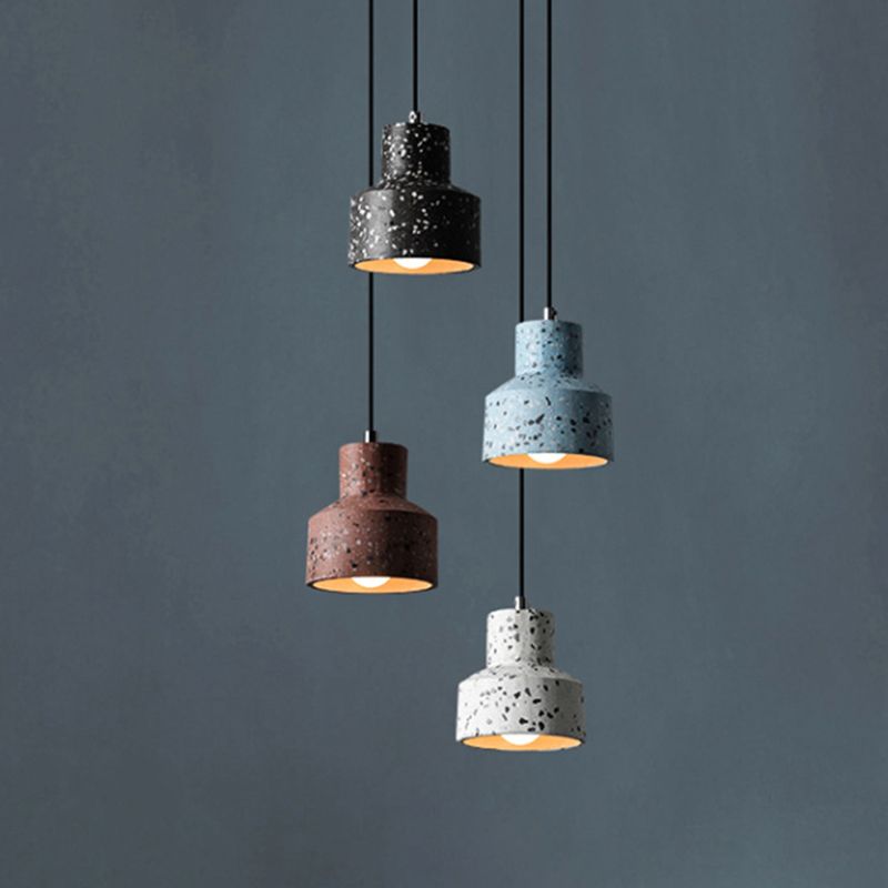 Cement a sospensione a sospensione Luci sospese contemporanea sospensione per salotto