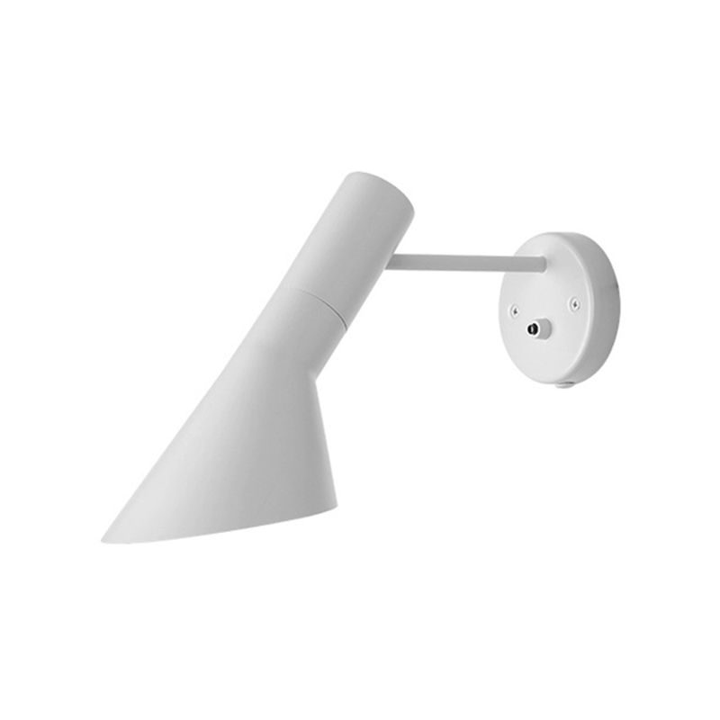 Industrial Wall Sconce Cone Shape Wall Light with Aluminum Shade for Living Room