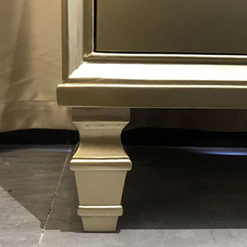 Glam Storage Chest 8 Drawers Storage Chest Dresser for Bedroom