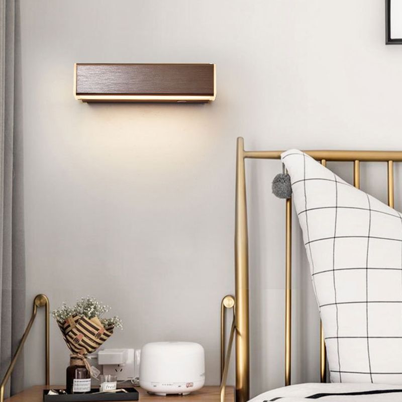 Schlafzimmer Einfache Leuchten LED -LED rotierende Wandmontageleuchte