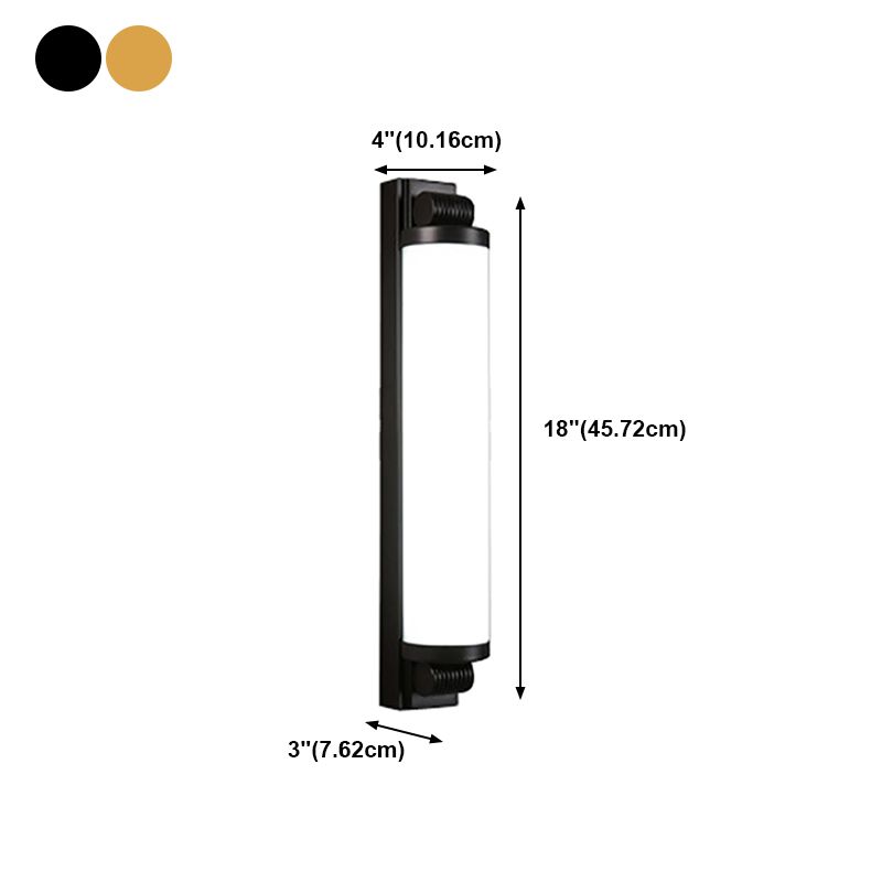 Moderner Stil Metall Wandleuchte geometrische einzelne leichte LED -Wandleuchten für Schlafzimmer