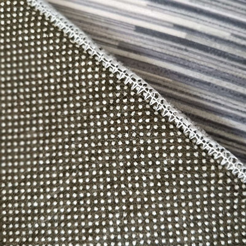 Creative Abstract Print Rug Apricot Tone Polyester Area Carpet Non-Slip Backing Rug for Living Room