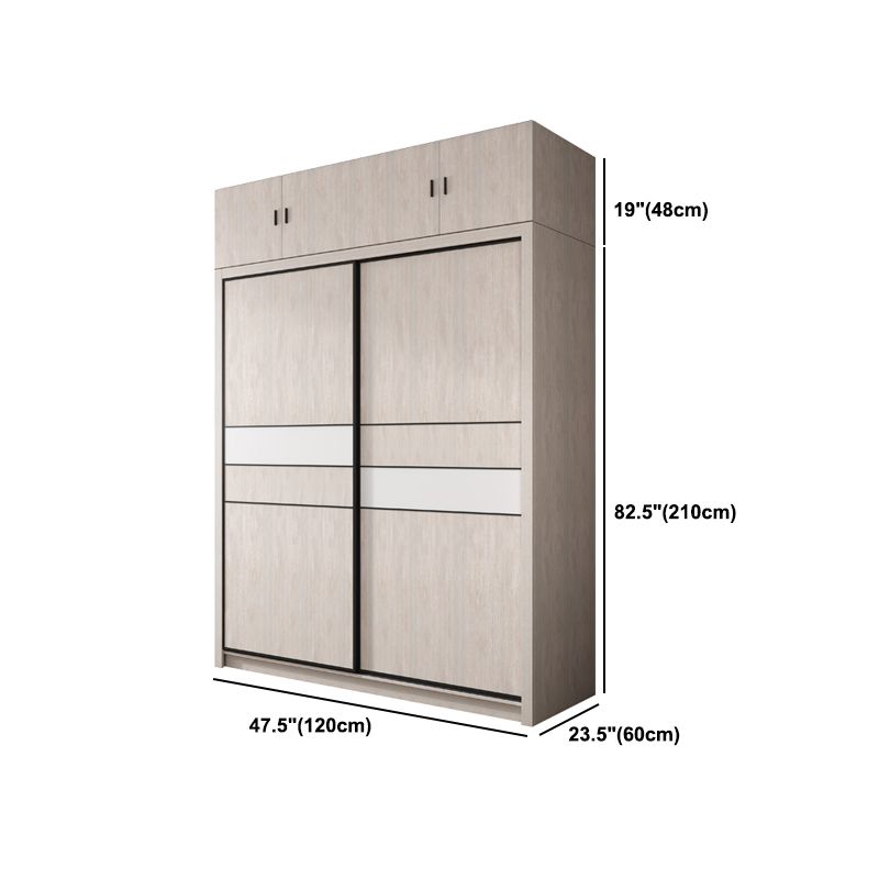 Modern Sliding Wardrobe Closet With Drawer Wooden Wardrobe Armoire