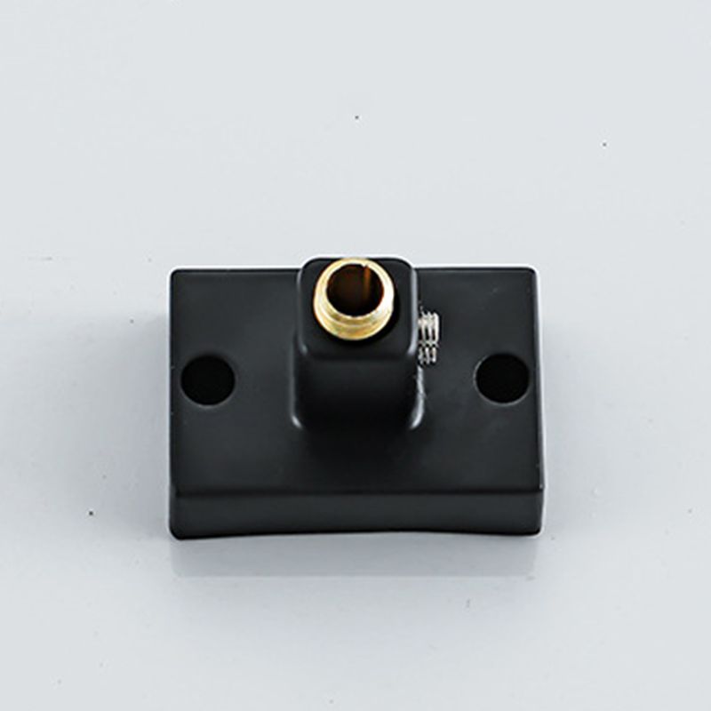 Modern Pressure Balanced Diverter Valve Shower Faucet Square Shower System on Wall