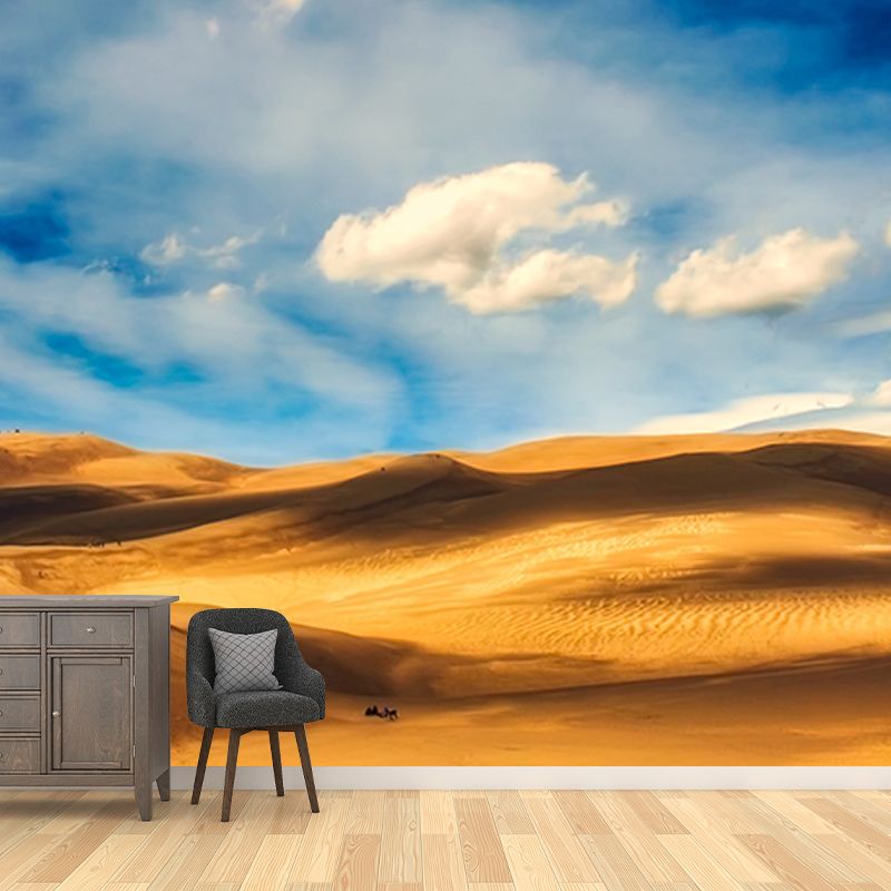Desert Mildew Resistant Mural Wallpaper Sleeping Room Wall Mural