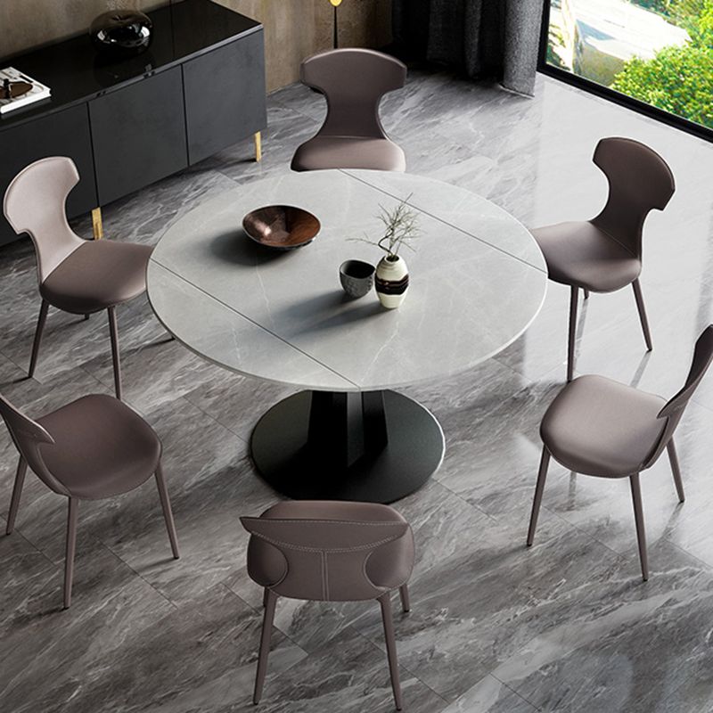 Contemporary Faux Leather Dining and Accent Chairs for Kitchen
