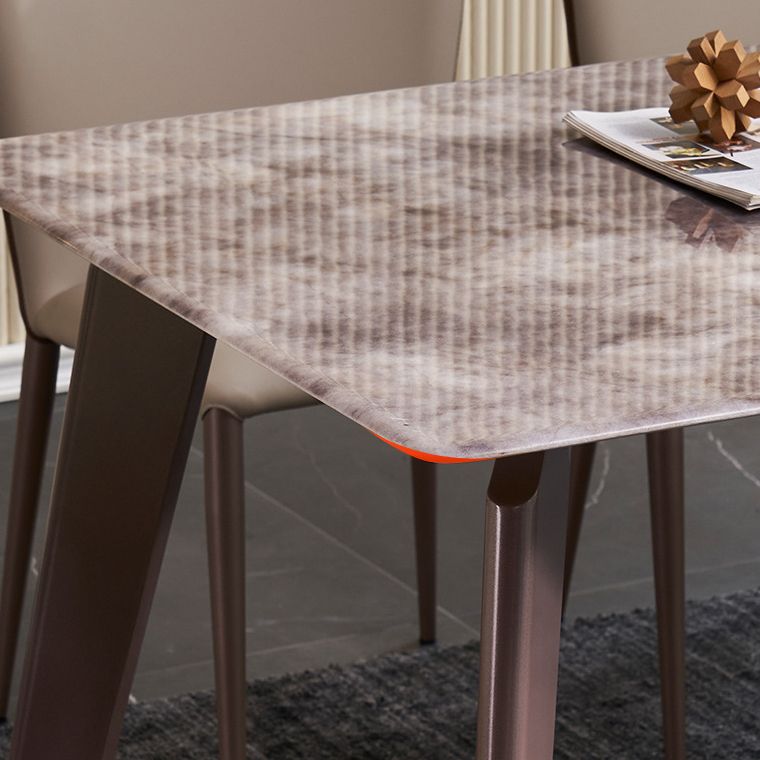 Contemporary 1/4/5 Pieces Dining Set Sintered Stone Dining Room Set