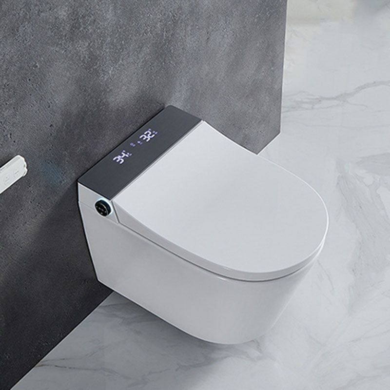 Wall Mount Smart Toilet Soft-Close Seat Toilet with Concealed Tank