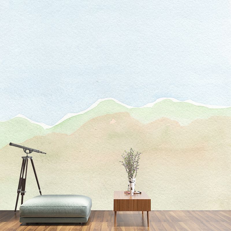 Modern Style Illustration Mural Wallpaper Abstract Watercolor Indoor Wall Mural
