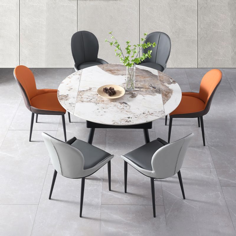 Contemporary 1/5/6/7 Pieces Dining Set Round Dining Room Table Set