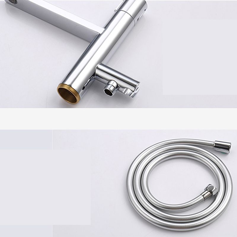 Modern Floor Standing Faucet Handheld Shower Head Bathtub Faucet