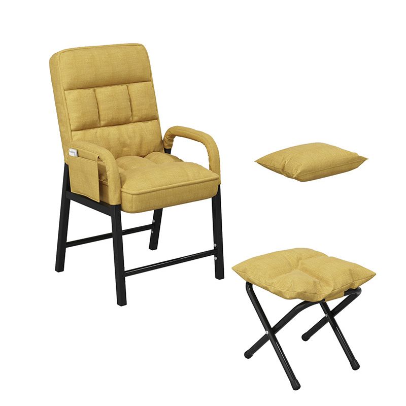 Linen Chair 22" L x20.8 W x36.2"H Convertible Chair for Living Room