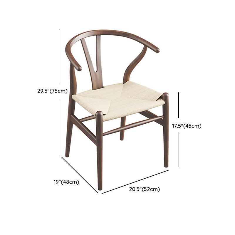 Modern Pine Wood Dining Set 1/4/6/7 Pieces Brown Dinette Set with Chairs