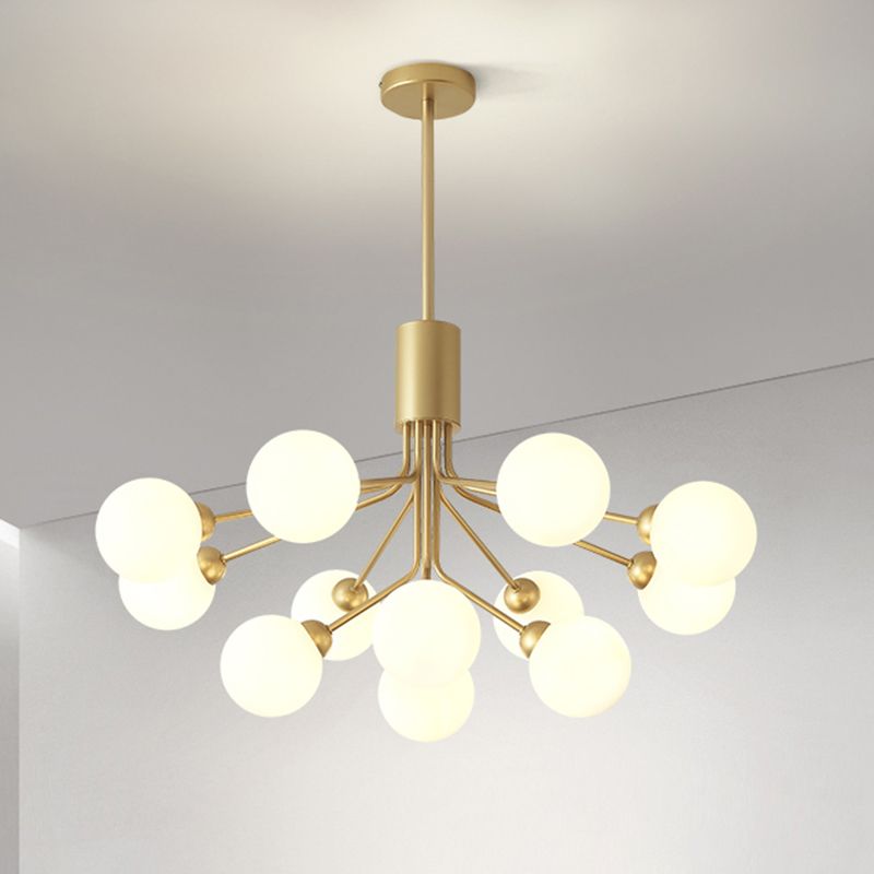 Minimalist Bubble Chandelier Pendant Light Glass Living Room Chandelier Light Fixture