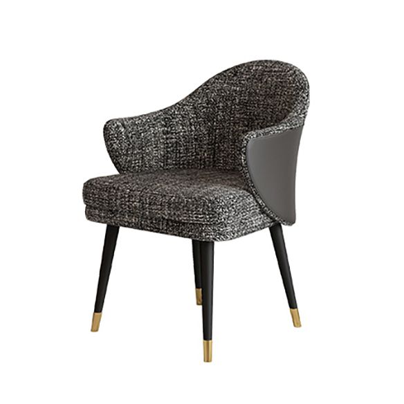 Scandinavian Sintered Stone Dining Set with Pedestal Base Dining Furniture for Home Use