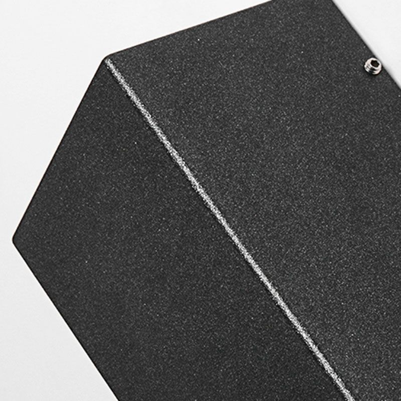 Minimalismo in alluminio esterno Sconcetto a 2 luci a 2 luci a parete montata