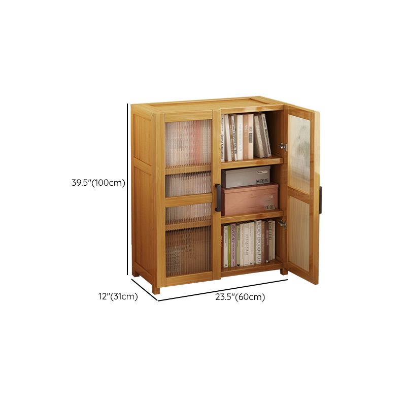 Vertical Engineered Wood Bookshelf Contemporary Closed Back Bookcase