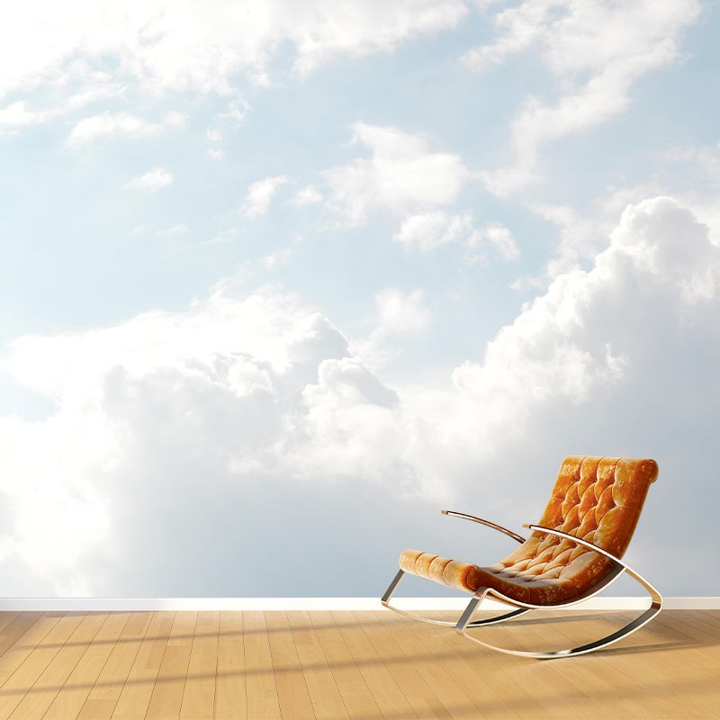 Sky Photography Mildew Resistant Wallpaper Drawing Room Wall Mural