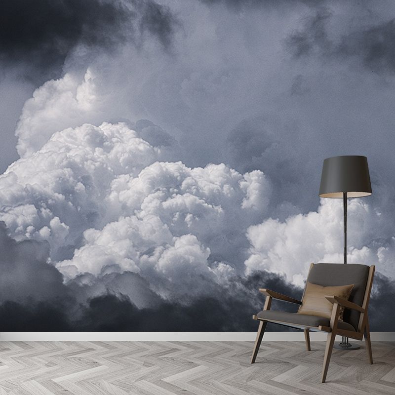 Environment Friendly Resistant Mural Wallpaper Beautiful Sky Living Room Wall Mural