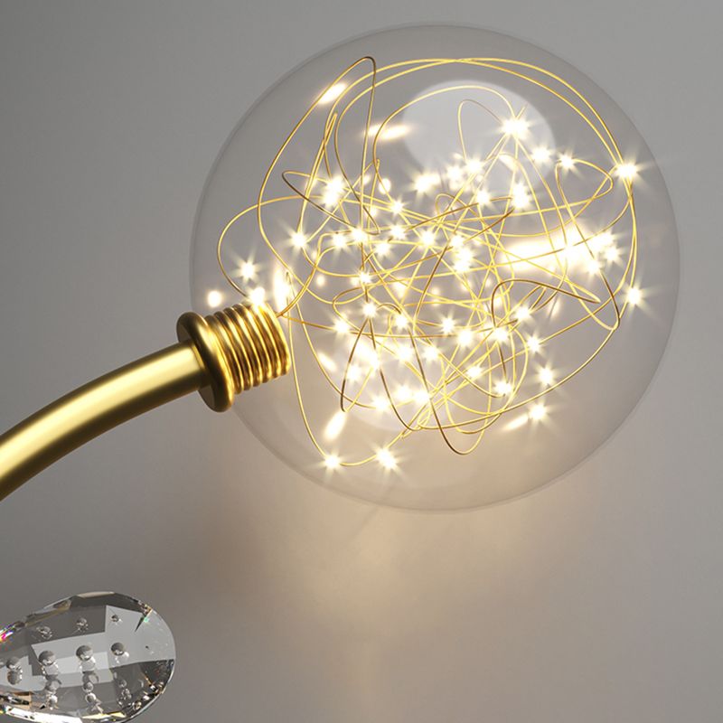 Aménagement moderne monté sur le plafond simple LED Black Semi Flush Light